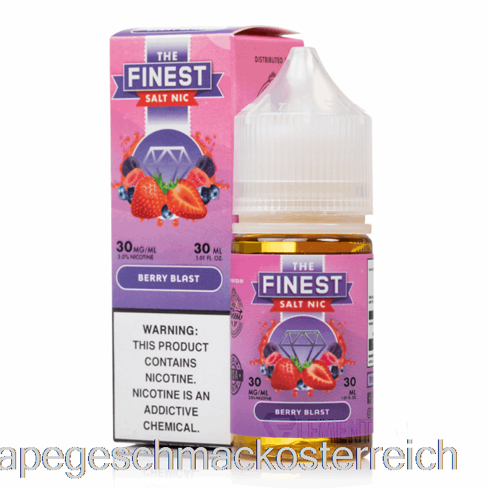 Berry Blast – Die Feinste Fruit Edition Salt Nic – 30 Ml, 30 Mg Vape-Geschmack